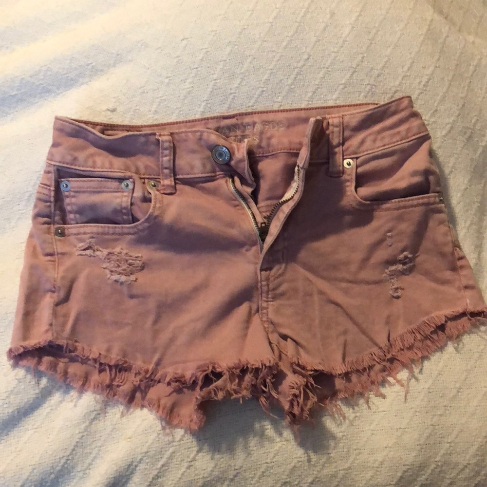 Pink American Eagle shorts